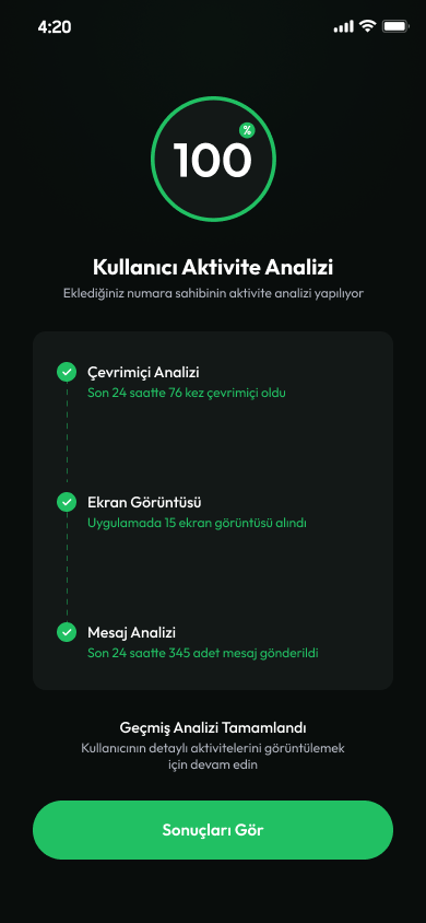 SeenTrack App Screenshot
